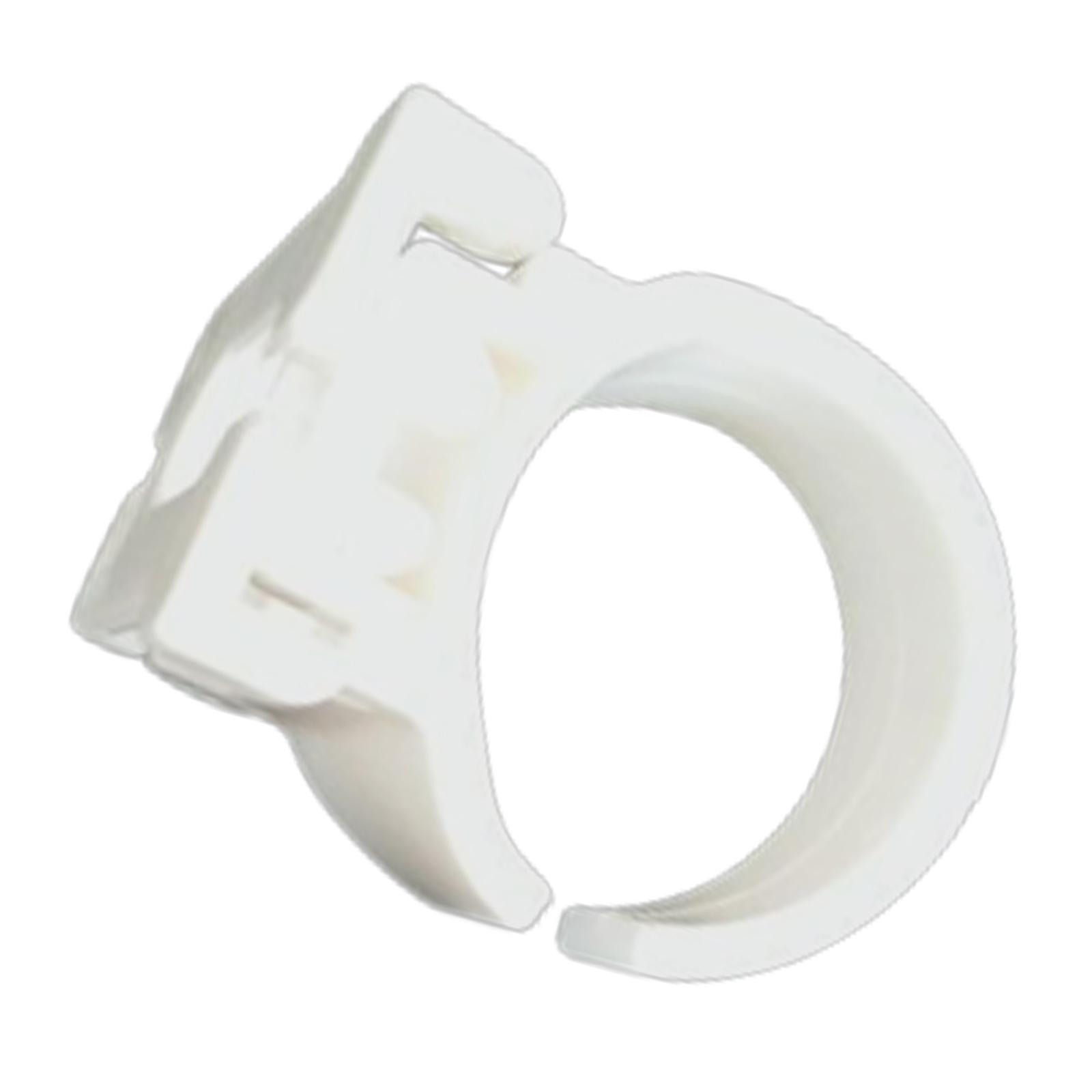 Magideal - Soporte De Esnórquel Hebilla De Esnórquel, Retenedor De Montaje Conector De Liberación Rápida, Snorkel Keeper Reutilizable Reemplazo Snorkeling Scuba Blanco