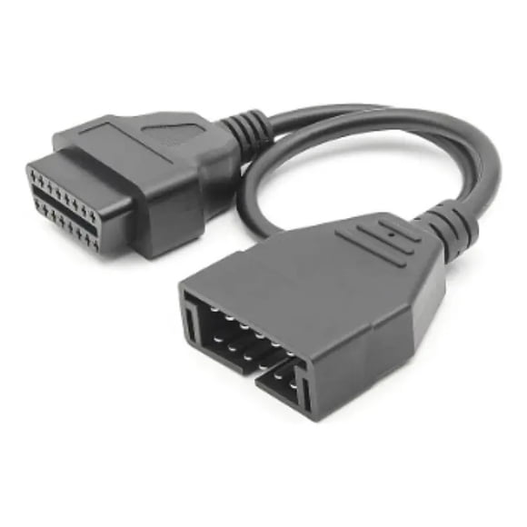 Cable Con Para Chevrolet Gm Daewoo Obd1 12 Pin A Obd2 16 Pin