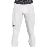 Leggins Under Armour Armour Heatgear 3/4 Para Hombre - Blanco/Negro