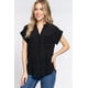 thumbnail image 1 of Top Tejido Con Botones Y Manga Dolman, 1 of 5
