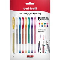 Faber Castell - Lápices Gel Uniball Signo-120 X8 Colores Brillantes
