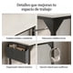 thumbnail image 4 of Escritorio Pedra 100cm Con Bolsillo Gancho Lateral Firme Blanco, 4 of 7