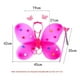 thumbnail image 3 of Alas de Mariposa - Rosa - con luces rosa S, 3 of 4