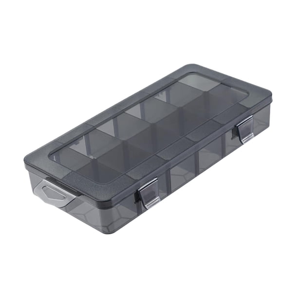 Caja organizadora compacta para herramientas de peluquería con separadores. Ideal para guardar coleteros, barberías, peluquerías y otros profesionales