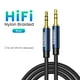 thumbnail image 2 of Cable Audio Auxiliar Jack 3.5mm M/m Trenzado 2m Azul Av112, 2 of 2