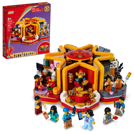 Kit De Construcción Lego Lego Lunar New Year Traditions 80108 1066 Piezas