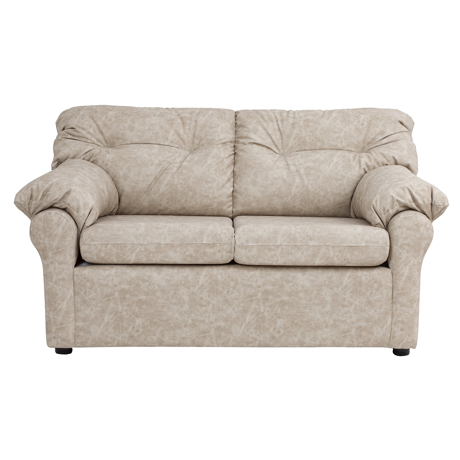 Muebles América - Sofá América 2 Cuerpos Cuero Auris Beige