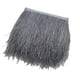thumbnail image 5 of Pluma De Avestruz Fringe Trim Traje Costura Artesanía Decoración 9-15cm Gris Claro, 5 of 5