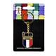 thumbnail image 3 of Llavero HONAV Copa Mundial de la FIFA 2026 Francia de metal, 3 of 4