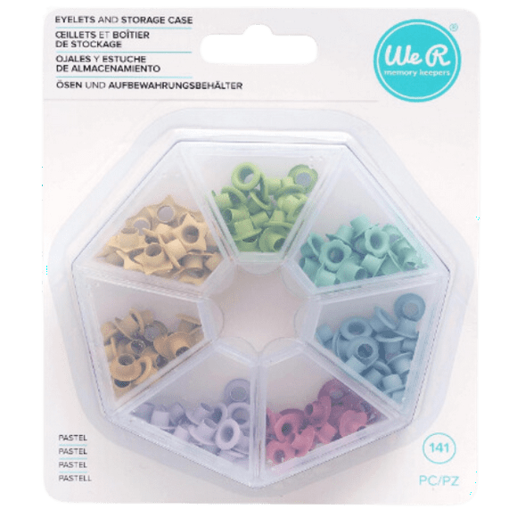 We R Ojales Con Estuche de Almacenamiento Pastel 141 Piezas