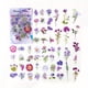thumbnail image 1 of 100pcs Kawai Vintage Plant Flower Stickers - Perfect for Laptops, Guitars, Fridges, and More!, 1 of 4