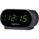 thumbnail image 1 of Reloj Despertador Digital Amazon Basics Pequeño Oval LED, 1 of 3