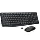 thumbnail image 1 of Combo de teclado y ratón inalámbricos Lovaky de tamaño completo, negro, 1 of 7
