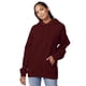 thumbnail image 5 of Sudadera con capucha Hanes EcoSmart Pullover para hombre Maroon XL, 5 of 6