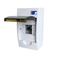 Tablero Eléctrico Sobreponer Drl 4 Modulos Tapa Clara Sec