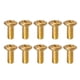 thumbnail image 3 of 10pcs interruptores sintonizadores de tornillo engranaje cabezales de montaje tornillos piezas oro, 3 of 5