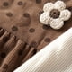 thumbnail image 2 of Vestido Manga Larga De Cotele Con Estampado Para Niñas Primavera Verano, 2 of 3