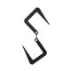 thumbnail image 1 of Gancho De Metal Resistente S Ganchos Para Colgar Utilitarios Almacenamiento Para Acampar Al Aire Libre Negro, 1 of 5