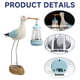 thumbnail image 4 of Estatua solar de gaviota con farol QZJDDZSW, 4 of 9
