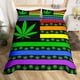thumbnail image 1 of Christm-as Trees D-u-t Co-ve-r Queen Size Sa-nta Claus- and Snowman Comfort-er Cover with 2 Pillow-case for Te-ens Adults Kids S-tarry Sky Be-dding Set Snow Sc-ene Brea-thable 3 Pieces D-ecorative, 1 of 5