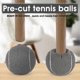 thumbnail image 2 of Bolas de tenis INSUM para andadores Glide – paquete de 4 pre‑cortadas, 2 of 7