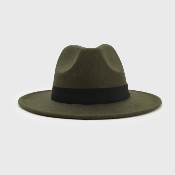 Sombrero de Fieltro Mujer Estilo Vaquero Cowboy