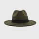 thumbnail image 1 of Sombrero de Fieltro Mujer Estilo Vaquero Cowboy, 1 of 6