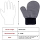 thumbnail image 2 of Manoplas para niños pequeños Invierno Caliente Tejido a punto Guantes para niños Magic Stretch Colo Contrast Guantes para bebés niños y niñas 1 2 3 4 años, 6 pares, 2 of 7