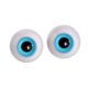 thumbnail image 2 of 2x Ojos De Mu?eca Ojos Móviles Para Accesorios De Halloween Escultura Mu?eca Azul Claro, 2 of 5
