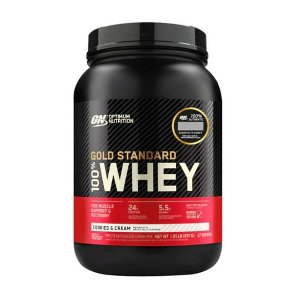 100% Whey Protein Gold Standard 2 lbs - Cookies and Cream