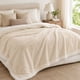 thumbnail image 3 of Manta Martiné Flannel Sherpa 127x152 cm Beige, 3 of 3