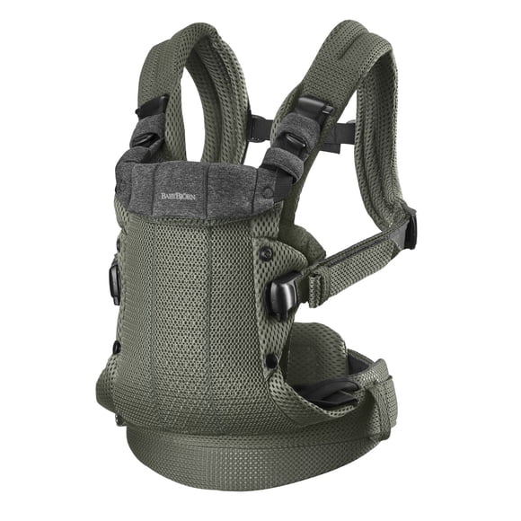 Portabebés BabyBjörn Harmony 3D Mesh Verde oscuro