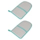 thumbnail image 2 of 2 Piezas De Guantes De Planchado Antihorates Portátiles Para Ropa Para El Dormitorio Guañete De Gris Oscuro, 2 of 5
