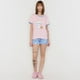 thumbnail image 4 of Pijama Mujer Print Rosado Corona, 4 of 5