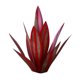 thumbnail image 1 of DIY Metal Art Tequila Escultura Rústica 9 Hojas Escultura De Jardín Decoración Para El Hogar Rojo 35cm, 1 of 5