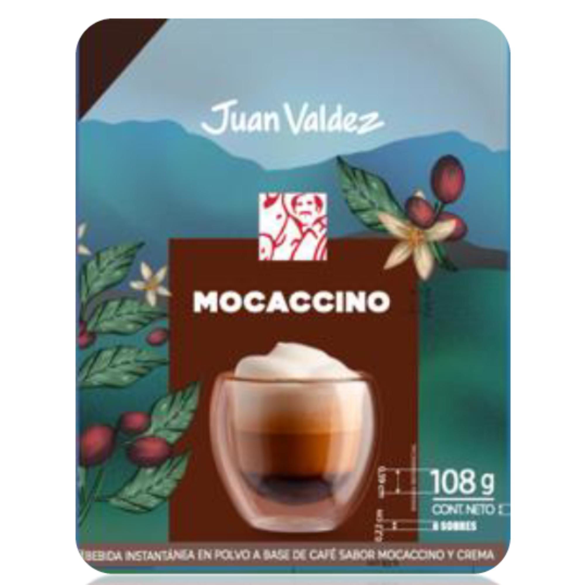 Café Mocaccino Caja 6 Un Juan Valdez