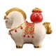 thumbnail image 1 of Figura De Caballo, Estatua Coleccionable Creativa De Caballo Para Estantería, Escritorio, Entrada, Estilo Bolsa De La Suerte, 1 of 5