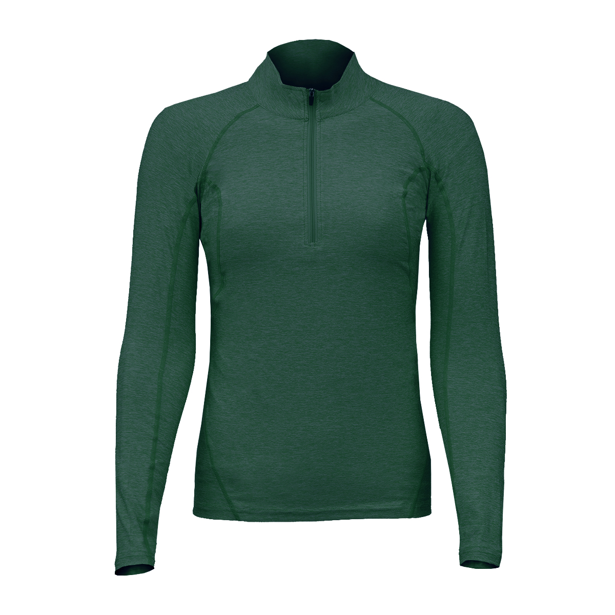 Andesland - Polera Dry Fit Con Cierre Manga Larga Mujer