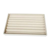 Ioensy - Bandeja Apilable Para Joyas Terciopelo Portátil Multiusos Para Anillos Brazalete Para Pendientes