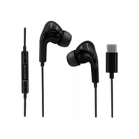 Motorola - Audifonos Alambricos Manos Libres Usb C 120Cm Negro Earpods