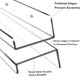 thumbnail image 4 of Estante flotante de acrílico Febwind 61 cm – Pack de 4, 4 of 7