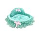 thumbnail image 5 of Encaje Mascota Perro Cama Perro Casa Perrera Princesa Para Gatos De Interior Gatos Peque?os Gatito XL Verde, 5 of 5