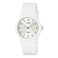 Reloj Casio Pop Analog Bio Based Resin Strap Silver Dial Quartz Mq-24B-7B Unisex Watch