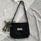 thumbnail image 1 of Upgrade Your Preppy Style with Our Trendy Shoulderbag - Perfect for Students! Featuring a Cute Cartoon Decor and Spacious Interior with Plastic Buckle and Zipper Closure., 1 of 5
