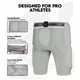thumbnail image 3 of Faja de Fútbol Penveer AXL 5 Almohadillas con Bolsillo para Protector - Gris, 3 of 6