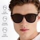 thumbnail image 5 of Gafas de Sol Le Specs Bandwagon Redondas Negro Goma, 5 of 7