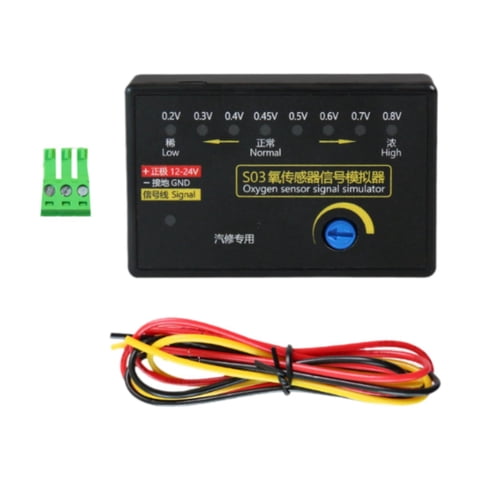 Magideal - S03 Sensores O2 Simulador De Señal Probador De Automóvil Para Taller De Reparación De Automóviles