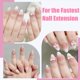 thumbnail image 3 of Uñas postizas OPkssnails - Forma almendra mediana, transparentes, 3 of 7