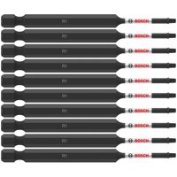 Brocas Eléctricas Para Atornillar Bosch Itsq135B Square #1, Paquete De 10