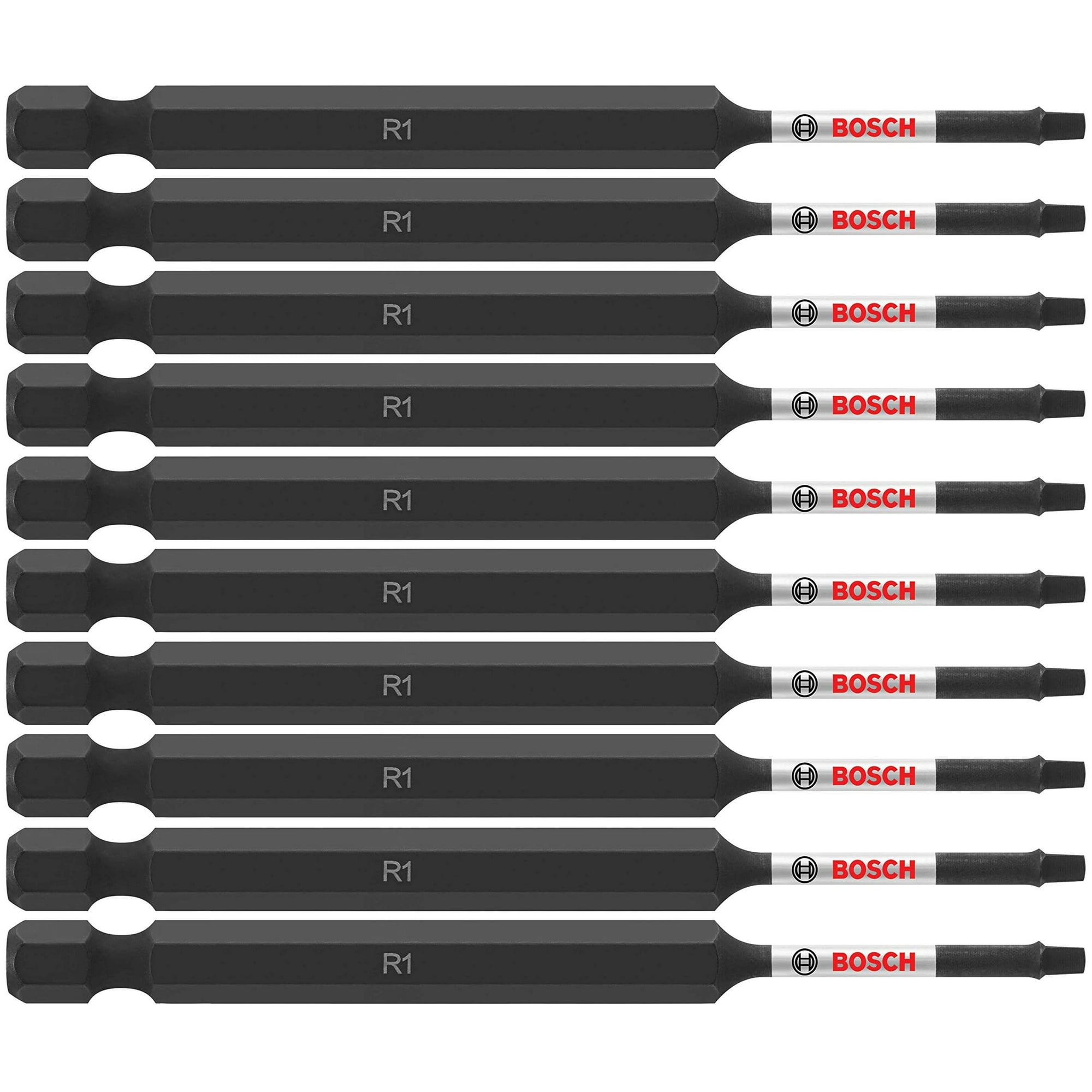 Brocas Eléctricas Para Atornillar Bosch Itsq135b Square #1, Paquete De 10